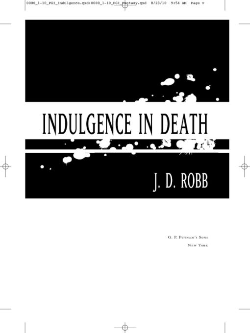 Table of Contents TITLES BY J D ROBB Naked in Death Glory in Death - photo 1