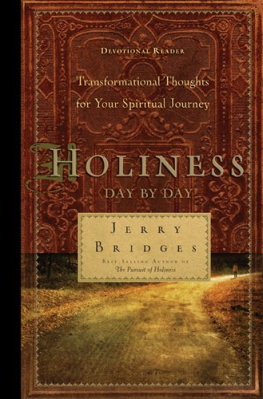 Jerry Bridges Holiness Day by Day