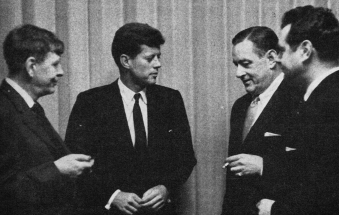 After the National Book Awards Kennedy chatted with the winners W H Auden - photo 3