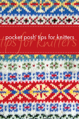 Jayne Davis - Pocket Posh Tips for Knitters