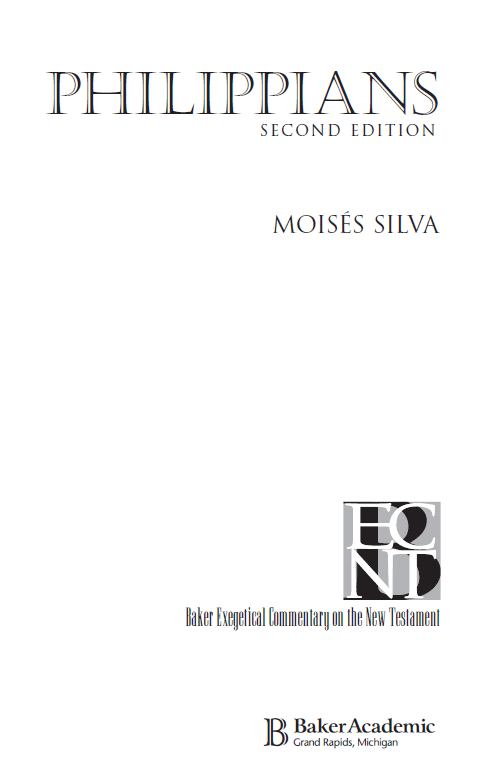 1992 2005 by Moiss Silva Published by Baker Academic a division of Baker - photo 1