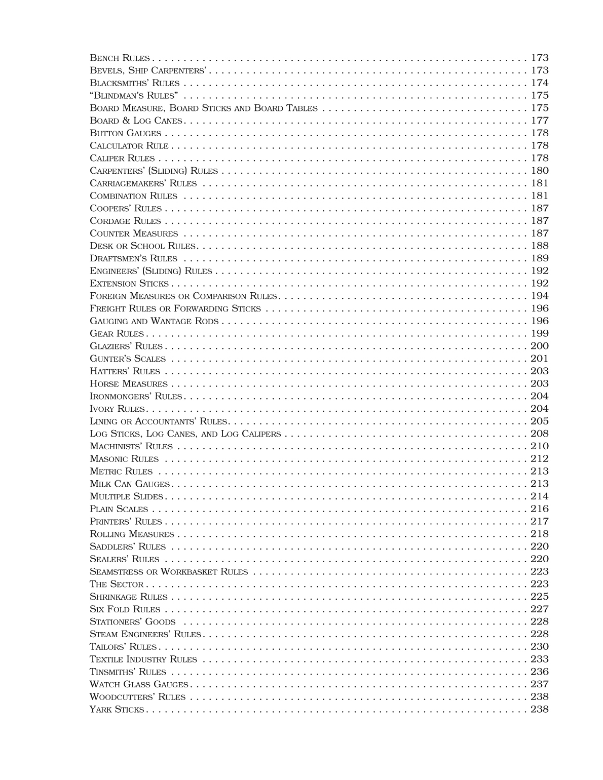 A Source Book for Rule Collectors Rule Concordance and Value Guide - photo 12