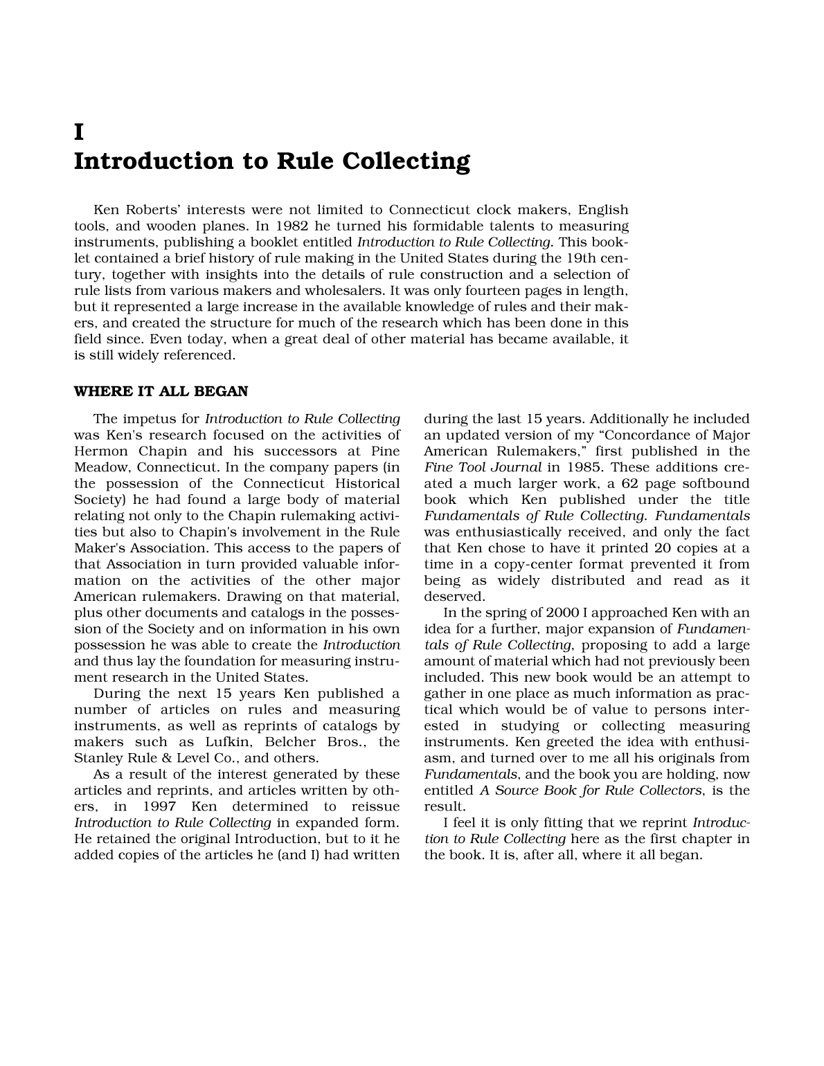 A Source Book for Rule Collectors Rule Concordance and Value Guide - photo 15