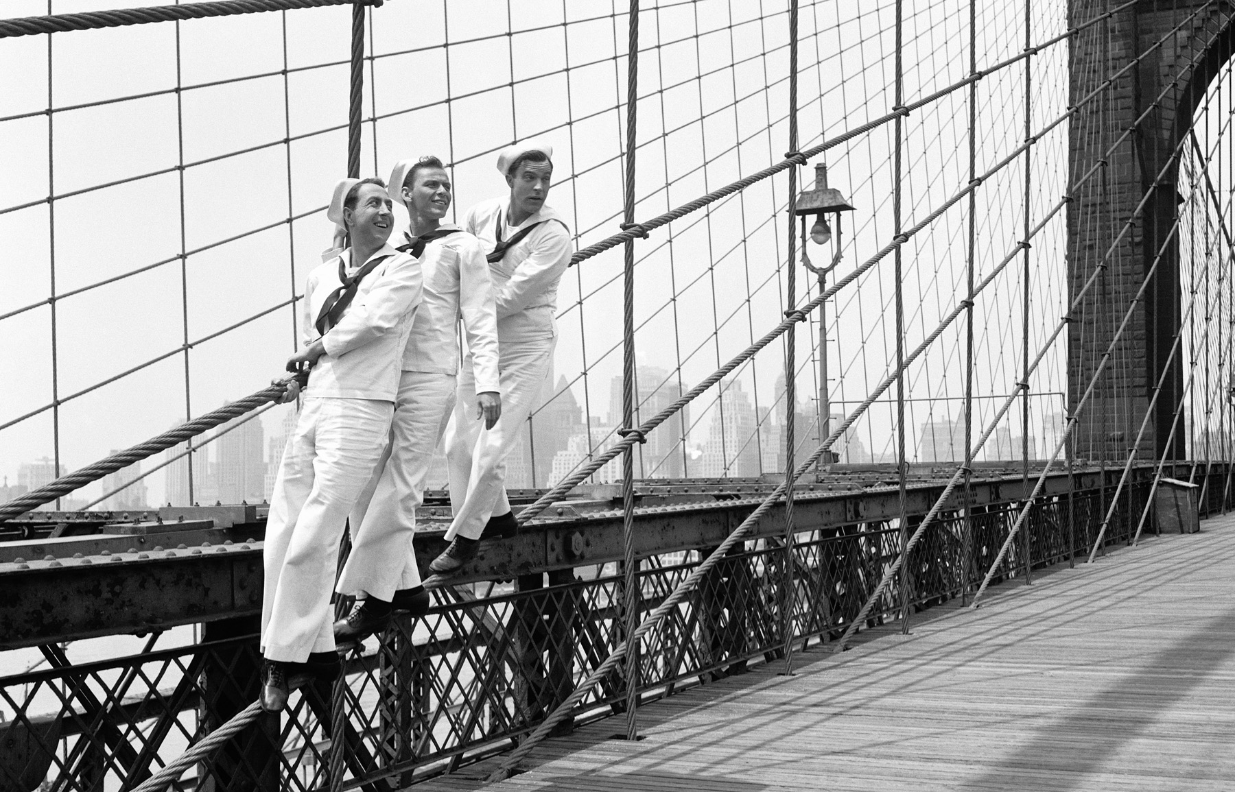 Cross the Brooklyn Bridge by foot The bridges pedestrian walkway begins at the - photo 9