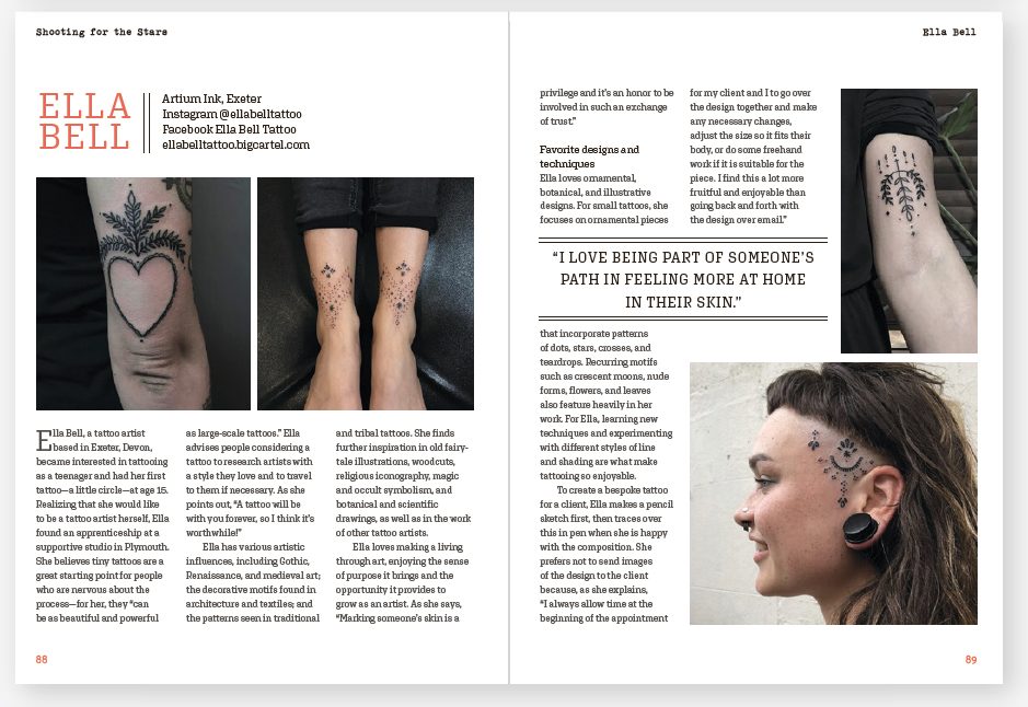 Interspersed throughout the directory are interviews with top tattoo artists - photo 4