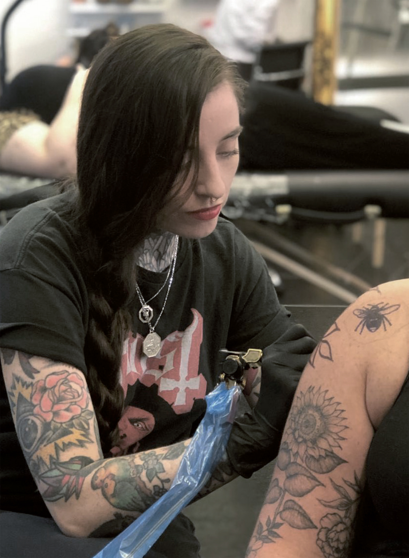 rebeccavincenttattoo REBECCA VINCENT Tattoo artist at Parliament Tattoo - photo 5