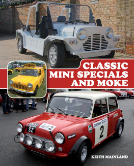 Keith Mainland Classic Mini Specials and Moke