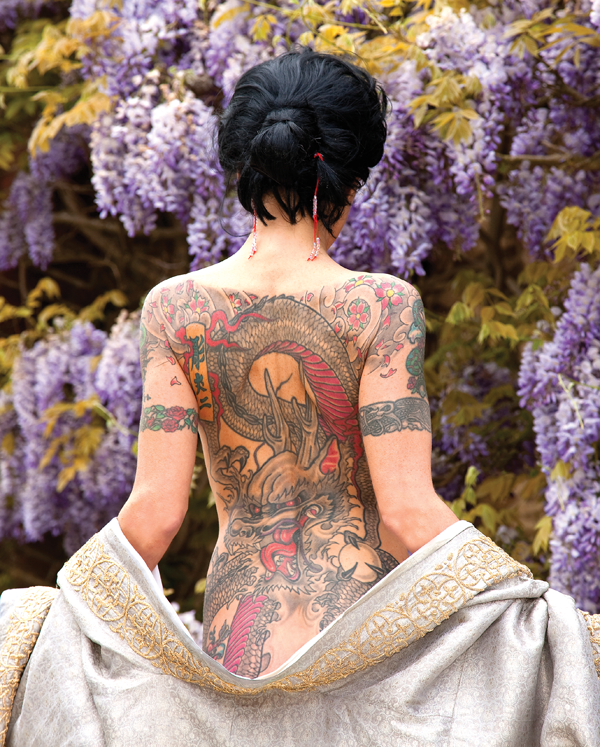 An elaborate back piece depicting a dragon clutching a sacred pearlEASTERN - photo 7