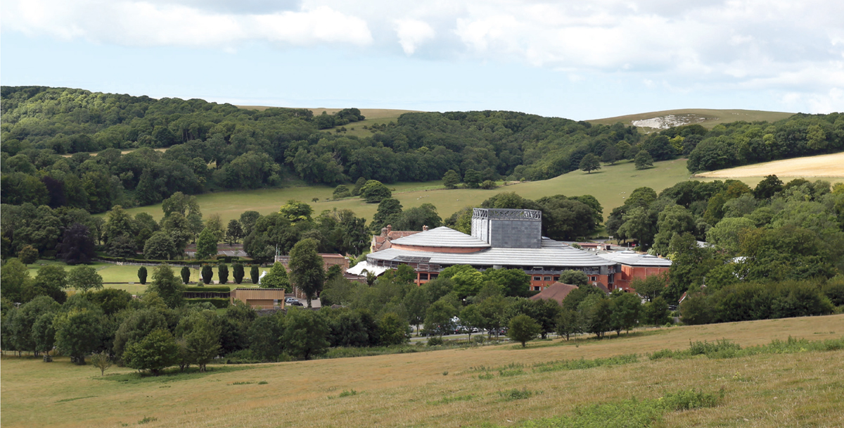 CONTENTS An aerial view of Glyndebourne house and theatre spring 2019 - photo 3