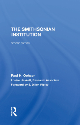 Paul H. Oehser - The Smithsonian Institution