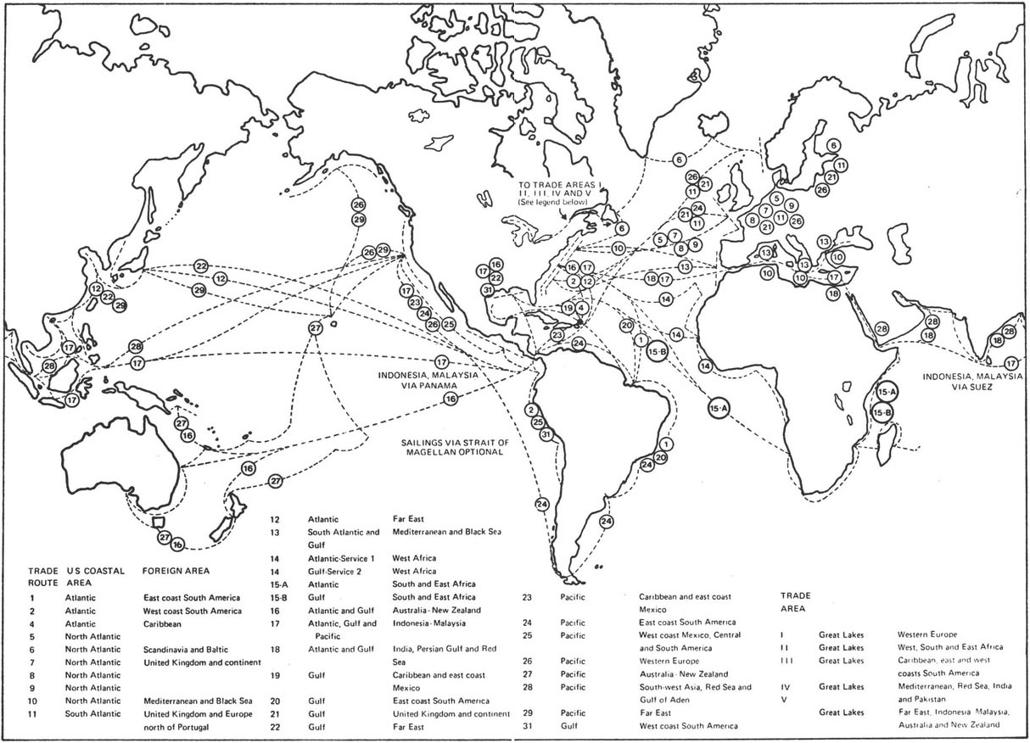 Essential United States foreign trade routes source The Soviet Union and the - photo 2