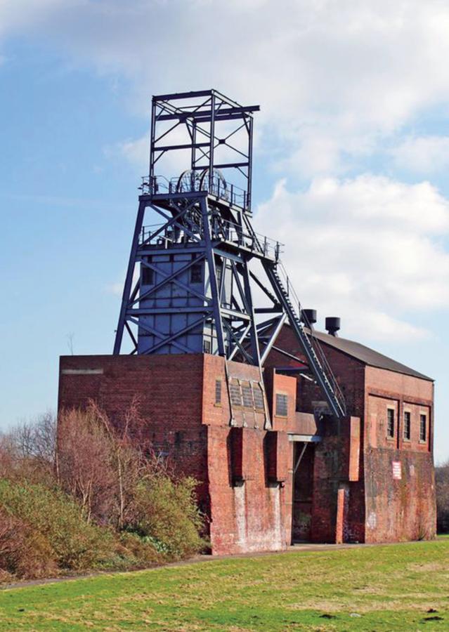 The engine house and pit-head buildings at the former Barnsley Main Colliery in - photo 2