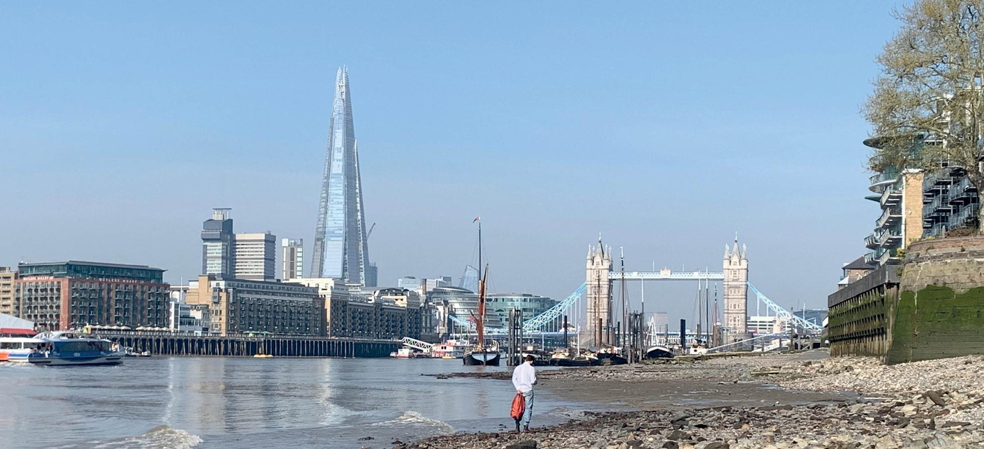 The Thames foreshore at low tide Jason Sandy Over the past 2000 years of - photo 4