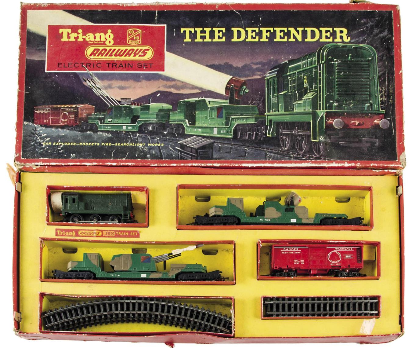 The authors well-played-with Defender set complete with added camouflage See - photo 4