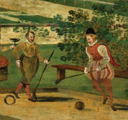 Games such as bowls archery or Troco shown here were an important element of - photo 7