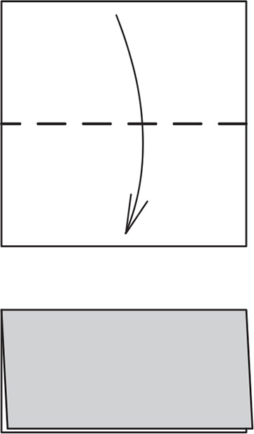 Valley Fold Fold a layer of paper towards you The result resembles a valley - photo 19