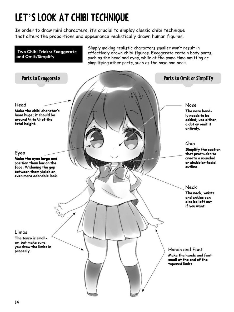 Beginners Guide to Drawing Manga Chibi Girls Create Your Own Adorable Mini Characters - photo 16