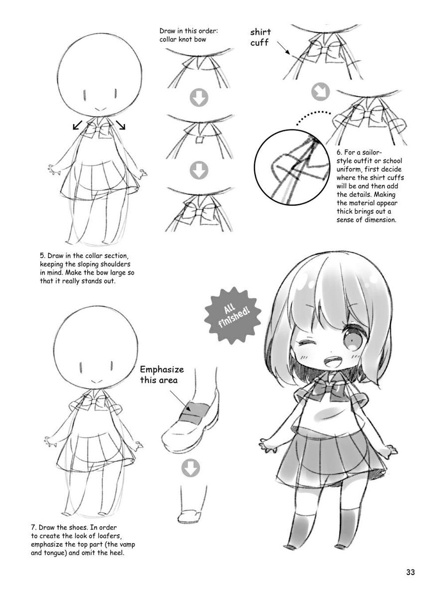 Beginners Guide to Drawing Manga Chibi Girls Create Your Own Adorable Mini Characters - photo 35