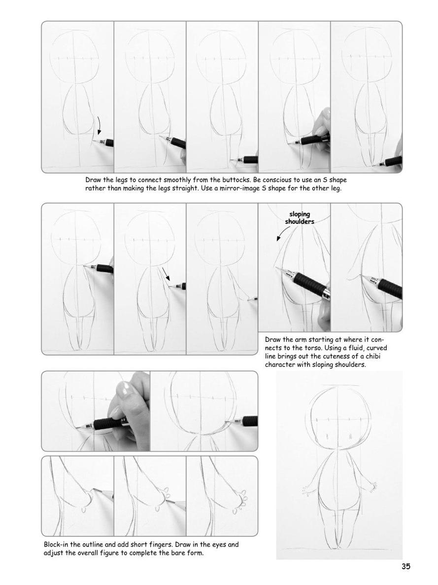 Beginners Guide to Drawing Manga Chibi Girls Create Your Own Adorable Mini Characters - photo 37