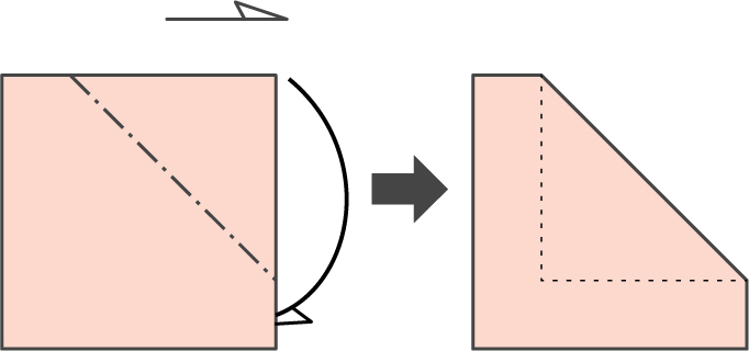 Make a crease Fold the paper once and then return it to the original - photo 4