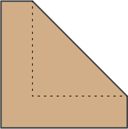 The result of a mountain fold What is shown when part of a fold line is - photo 7