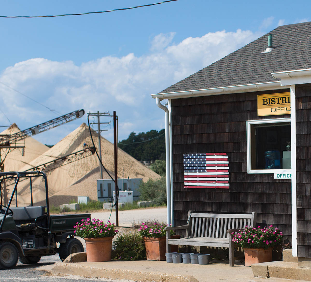 The Hamptons area is decorated with more flag folk art than any other city I - photo 14