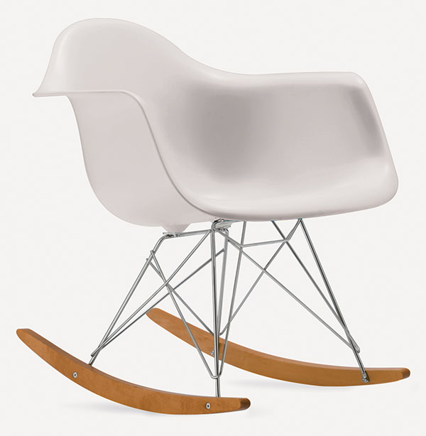 Eames molded plastic rocker bought by my parents at the Herman Miller Outlet - photo 5