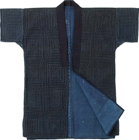 Late 19th-century mans nogi work coat from Yuza-machi Yamagata Prefecture - photo 6