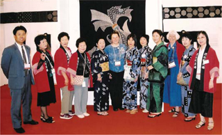 The Magic of Sashiko team at the Festival of Quilts England 2003 The large - photo 3