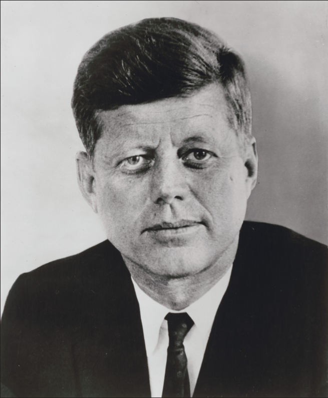 President John F Kennedy inspired the nation in many ways including when he - photo 7