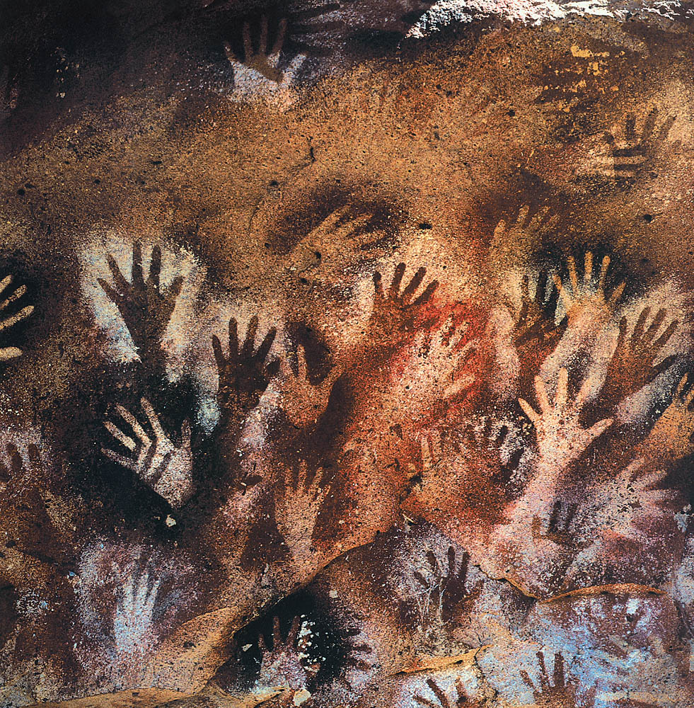 Anonymous A Crowd of Hands c 9000-7000 BCE Cueva de las Manos Argentina - photo 4