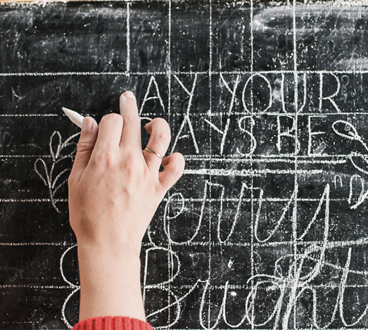 11 The best part about chalkboard lettering is how easy it is to erase - photo 18