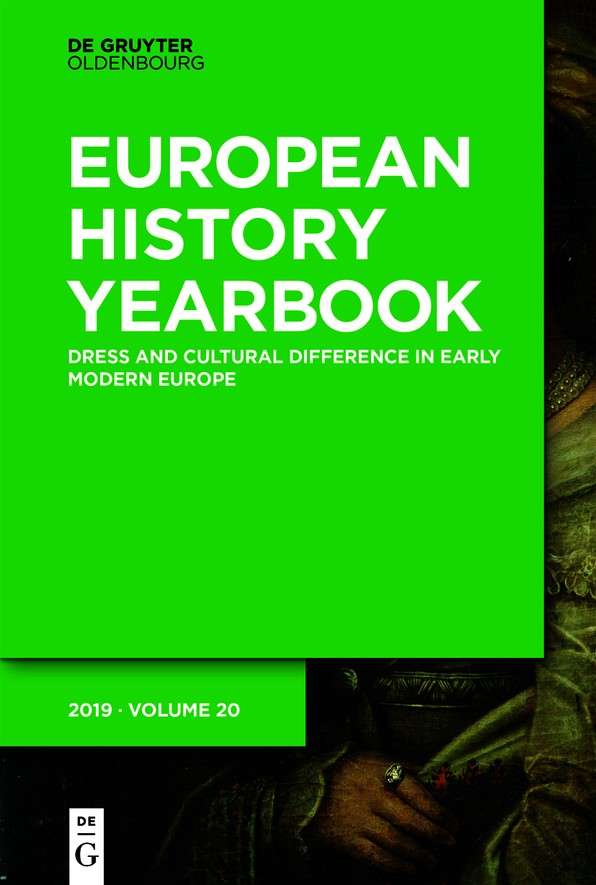 Dress and Cultural Difference in Early Modern Europe European History - photo 1