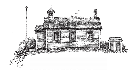 Authors Note The difference between yesterdays schoolhouse and that of today - photo 2