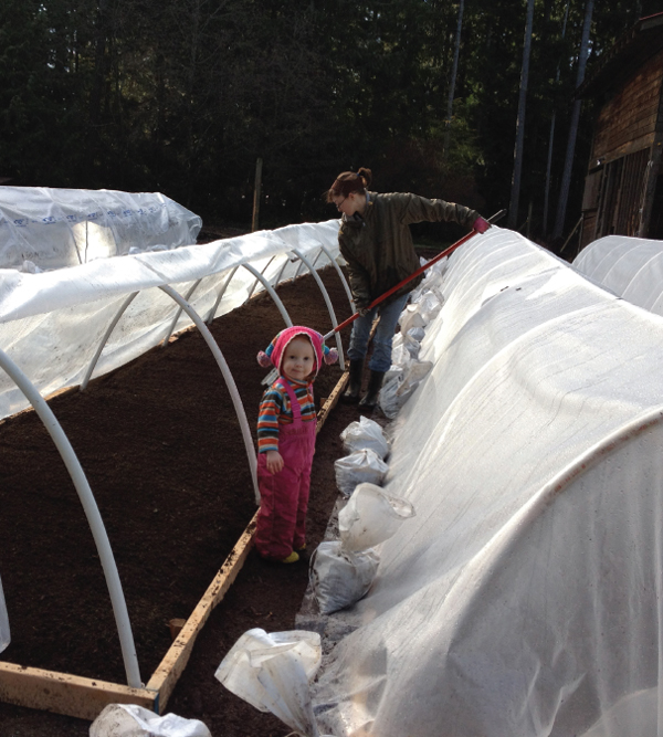 Farming can be a family business My daughter enjoyed gathering pill bugs - photo 3