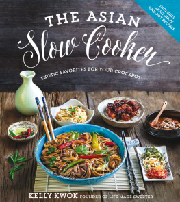 Kelly Kwok - The Asian Slow Cooker