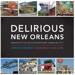 Stephen Verderber - Delirious New Orleans: Manifesto for an Extraordinary American City