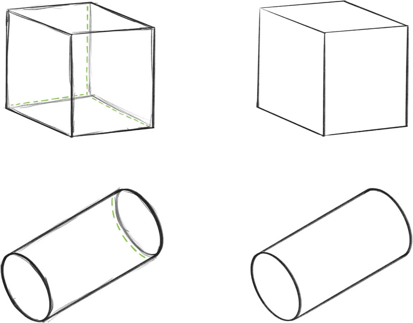 DRAWING IN 3D BY DRAWING THROUGH Drawing in 3D is an essential part of - photo 8