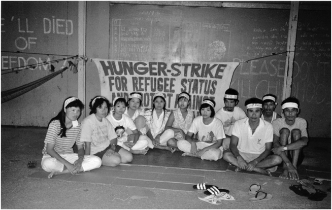 FIGURE 2 Vietnamese in Palawan protest the Comprehensive Plan of Action and - photo 3