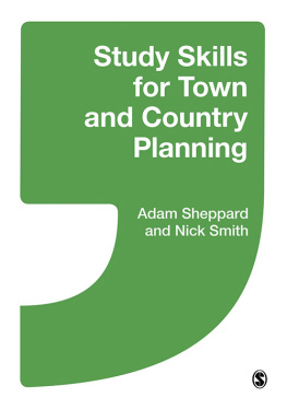 Adam Sheppard Study Skills for Town and Country Planning