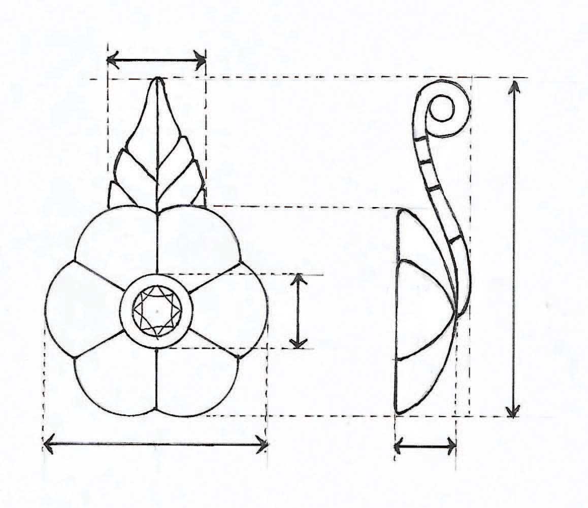 Design sheet example showing dimensions to be considered Before beginning any - photo 7