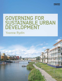 Yvonne Rydin Governing for Sustainable Urban Development