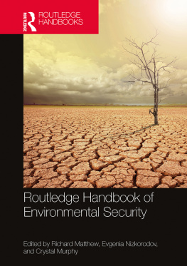 Richard A. Matthew Routledge Handbook of Environment Security