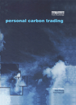 Yael Parag - Personal Carbon Trading