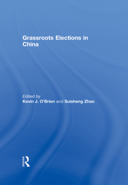 Kevin J. OBrien Grassroots Elections in China