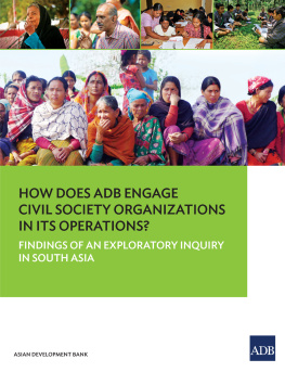 Asian Development Bank - How Does Adb Engage Civil Society Organizations in Its Operations? Findings of an Exploratory Inquiry in South Asia