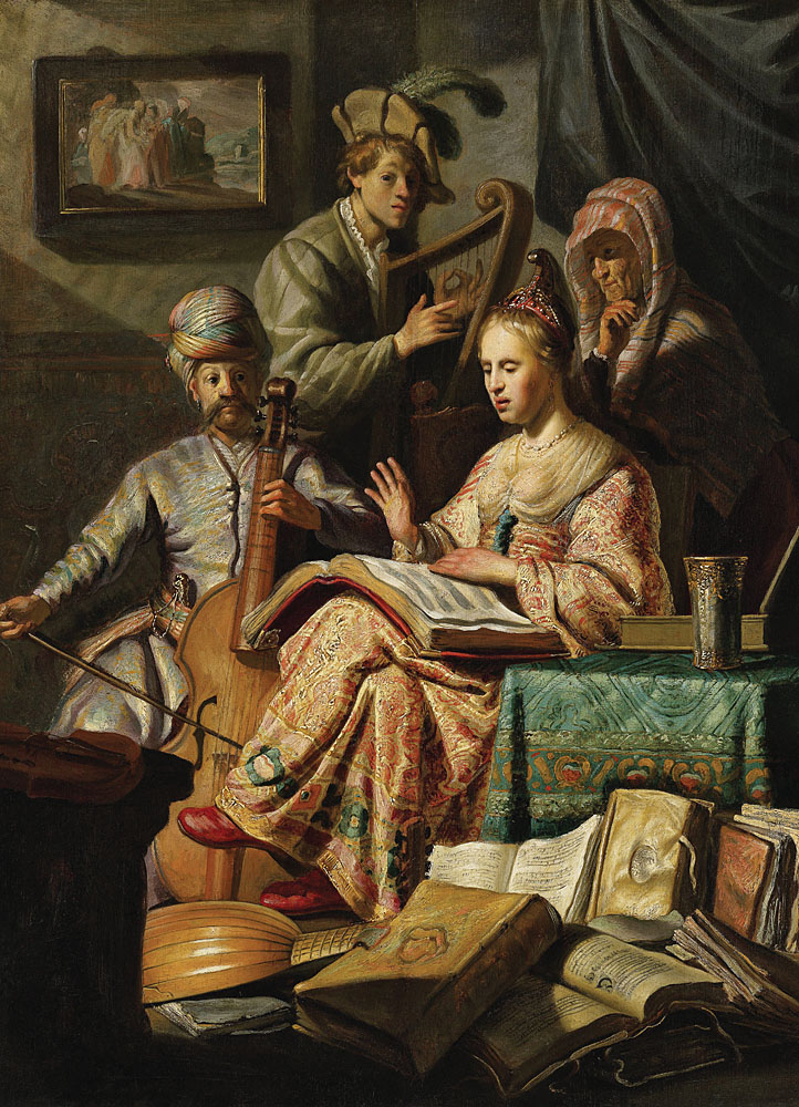 Musical Allegory 1626 Oil on panel 635 x 48 cm Rijksmuseum Amsterdam First - photo 7