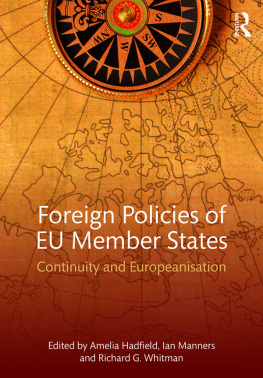 Amelia Hadfield - Foreign Policies of Eu Member States: Continuity and Europeanisation