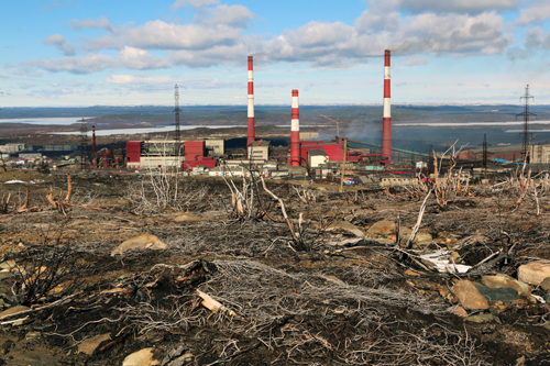 The Pechenganikel plant seen from the southeast and facing the RussianNorwegian - photo 2