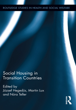 József Hegedüs - Social Housing in Transition Countries